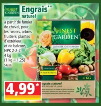 Norma Engrais naturel offre