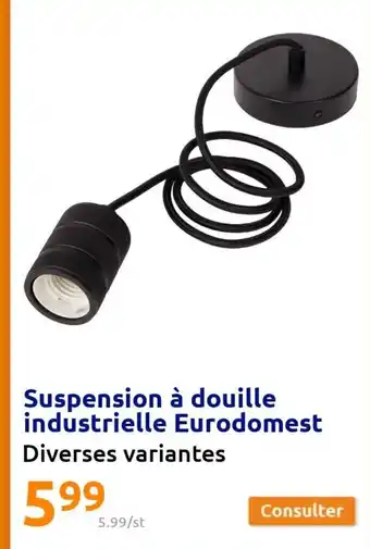 Action Suspension a Douille Industrielle Eurodomest offre