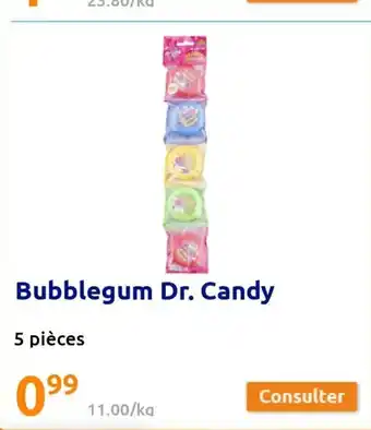 Action Bubblegum Dr Candy offre
