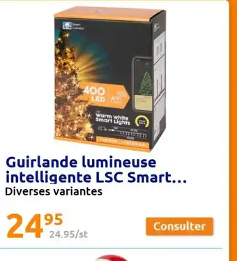 Guirlande lumineuse Intelligente LSC Smart