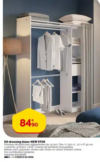 Weldom Kit Dressing Blanc New Star offre