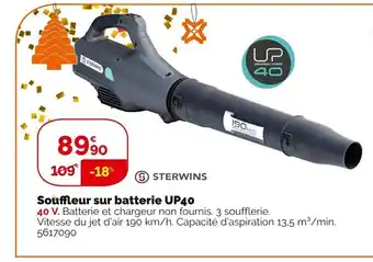 Weldom Souffleur Sur Batterie UP40 offre