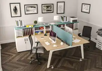 Bureau Vallée BUREAU SIMPLE FACE DÉPART offre