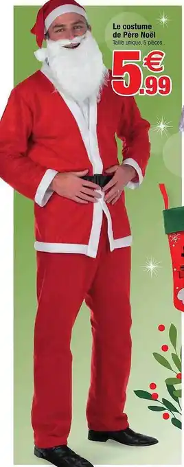 Bazarland Le costume de père noël offre