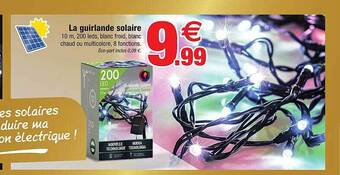 Bazarland La guirlande solaire offre