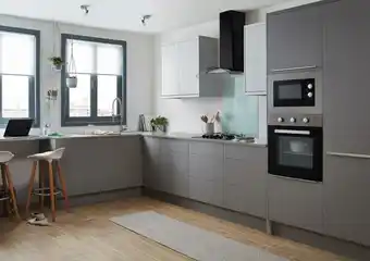 Brico Dépôt Cuisine "balsamita" gris mat offre