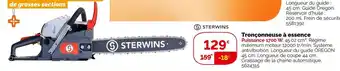 Weldom Sterwins tronçonneuse à essence offre