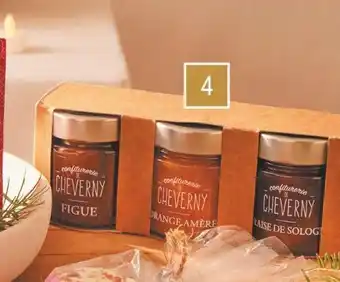 Coffret 3 confitures "saveurs de fĂȘte"