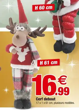 Cerf debout