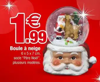 Bazarland Boule à neige offre