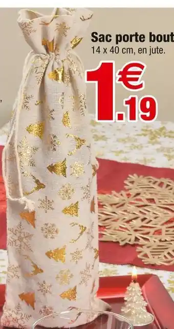 Bazarland Sac porte bouteille offre
