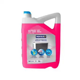 Norauto Norauto liquide de refroidissement rose -30°c norauto 5 l offre