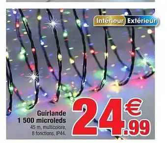 Bazarland Guirlande 1500 microleds offre
