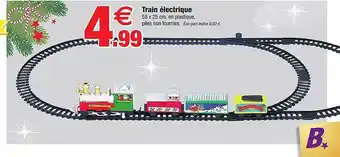 Bazarland Train électrique offre
