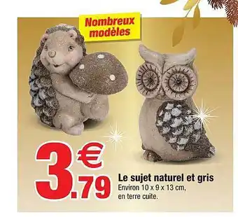 Bazarland La sujet naturel et gris offre