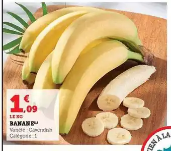 Hyper U Banane cavendish offre