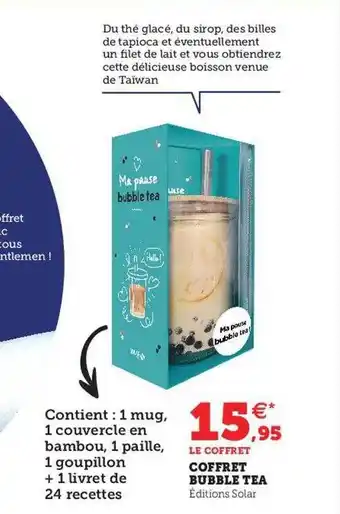 Hyper U Coffret bubble tea offre