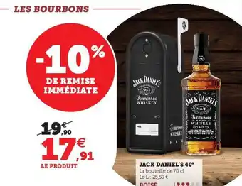 Jack daniel's 40°