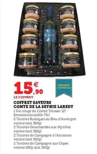 Hyper U Coffret saveurs comté de la seynie laredy offre