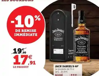 Jack daniel's 40°