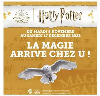 Super U Harry potter offre