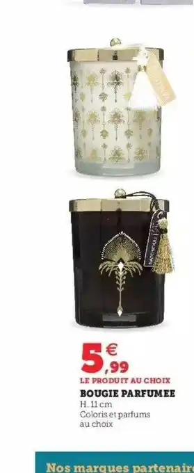 Super U Bougie parfumée offre