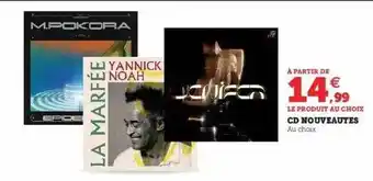 Cd nouveautés
