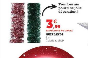 Hyper U Guirlande offre