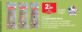 ALDI Saucisson sec le flutiau offre