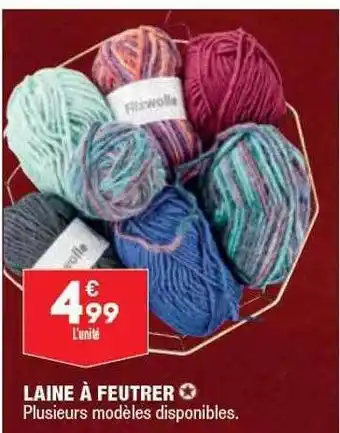 ALDI Laine à feutrer offre