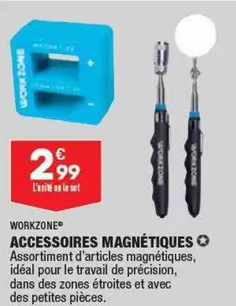 Accessoires magnétiques workzone