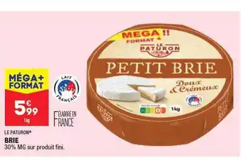 ALDI Brie le paturon offre