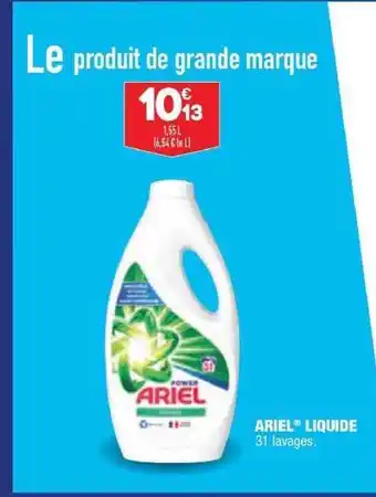 ALDI Ariel liquide offre