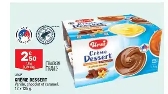 ALDI Crème dessert ursi offre