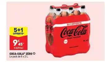 ALDI Coca-cola zéro offre