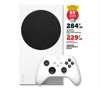 Hyper U Console xbox séries s 512 go offre