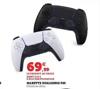 Hyper U Manette dualsense ps5 offre