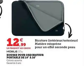 Hyper U Housse pour ordinateur portable de 14 offre
