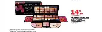 Palette maquillage master glam parisax beauty