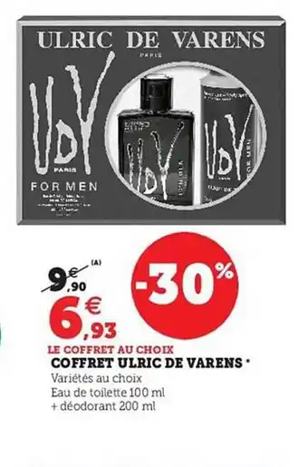 Hyper U Coffret ulric de varens offre