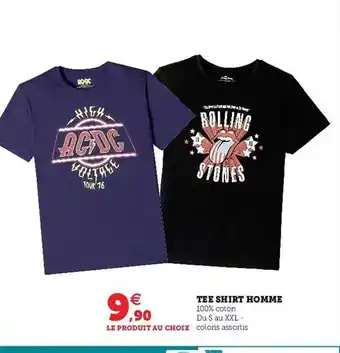 Hyper U Tee shirt homme offre
