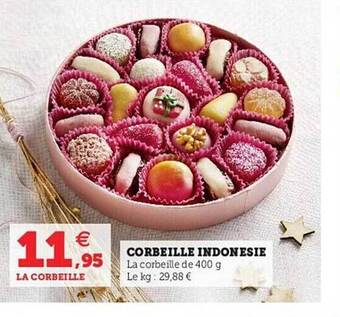 Hyper U Corbeille indonesie offre