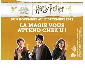 Hyper U Wizarding world harry potter offre