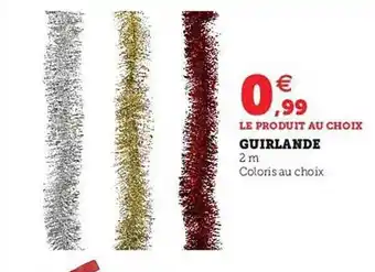 Hyper U Guirlande offre