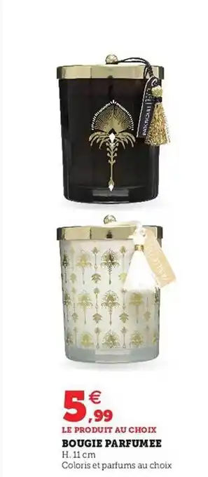 Hyper U Bougie parfumée offre