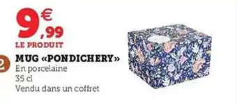 Hyper U Mug «pondichery» offre
