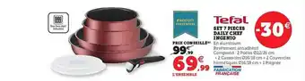 Set 7 pièces daily chef ingenio tefal