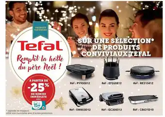 Hyper U Produits conviviaux tefal offre