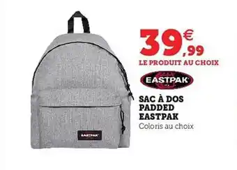 Sac à dos padded eastpak