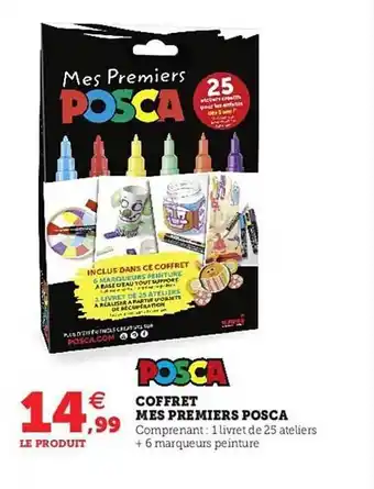 Coffret mes premiers posca